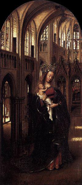 Jan Van Eyck Madonna in the Church China oil painting art